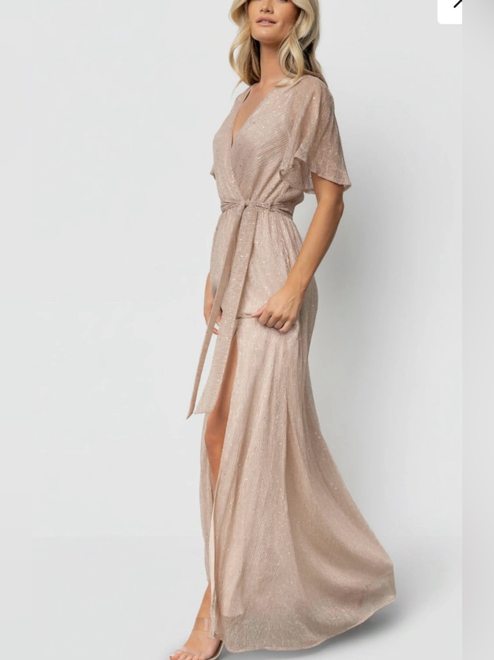 Baltic Born grace sparkle gown NWT